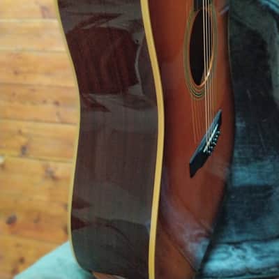 Vega V446 Dreadnought Mid-70's - Tobacco Sunburst image 6