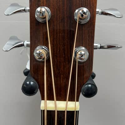 Fender GB41SCE Acoustic Bass Guitar, Natural image 5