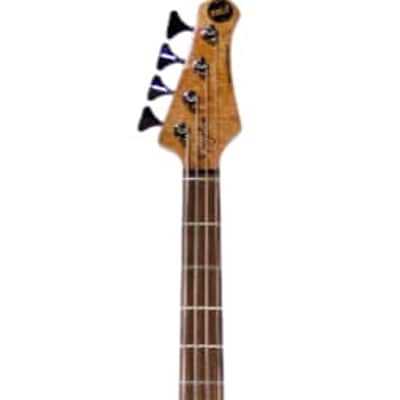 MTD Kingston Kingston Z4 Natural Gloss Gloss, Indian Laurel Fretboard image 5