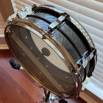Ludwig Black Galaxy Acrolite LM404 5x14" Snare Drum image 23