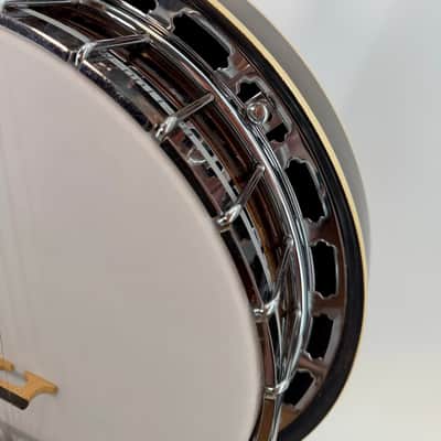 1970s GTR Florentine Special 5-String Banjo, Mahogany, Gruhn Taylor Wood image 6
