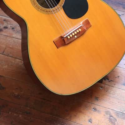 Vintage 1960's Japanese OM-18 000-18 Copy Selmer Laredo 80F c.1969 (made by Terada Factory MIJ) image 4