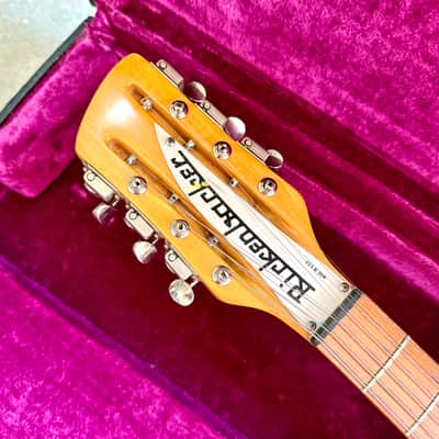 Rickenbacker 450/12 1965 - Mapleglo original vintage USA 12 string electric XII image 5