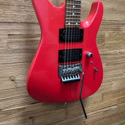 Charvel Fusion Deluxe 1990 1991 - Pearl Red MIJ * Routed for Humbucker in Neck* image 3