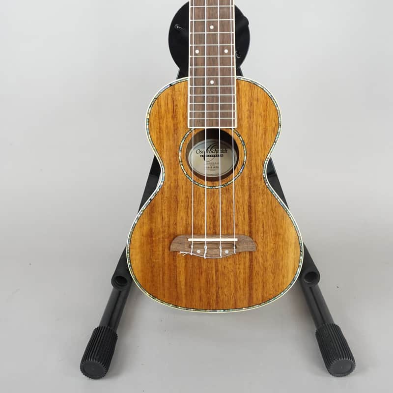 Oscar Schmidt Wide Neck Tenor Ukulele- Natural Koa w/ Gig Bag (Used) image 1