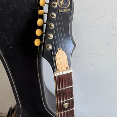 Vintage USA Kay Galaxie Thinline 1960s - Sunburst image 3