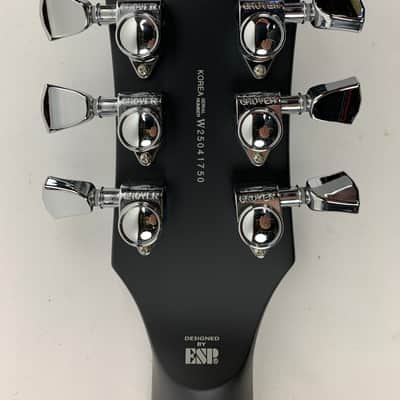 ESP LTD EC-1000 Evertune BB Bold Binding Black Satin Electric Guitar EC1000 + Free Gig Bag - Korea image 15