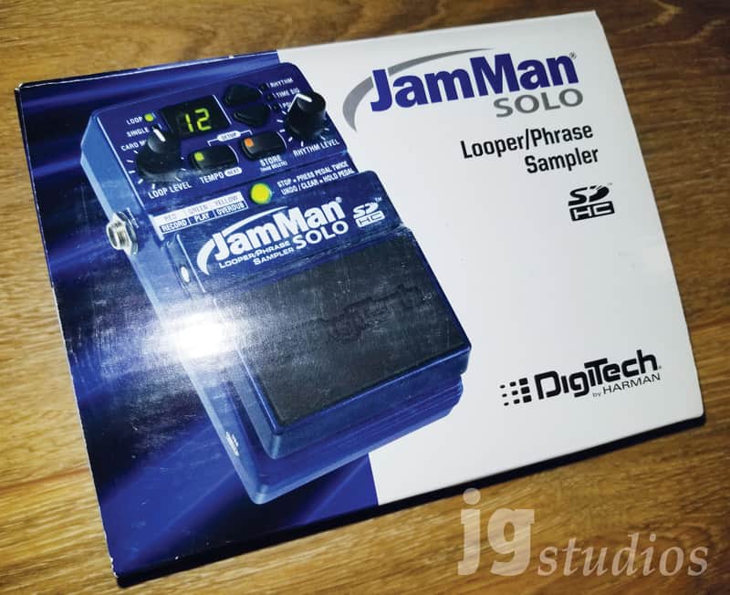 DigiTech JamMan Solo with SweetFoot Jam Switch Footswitch and 8GB SD Card... NEW! image 1