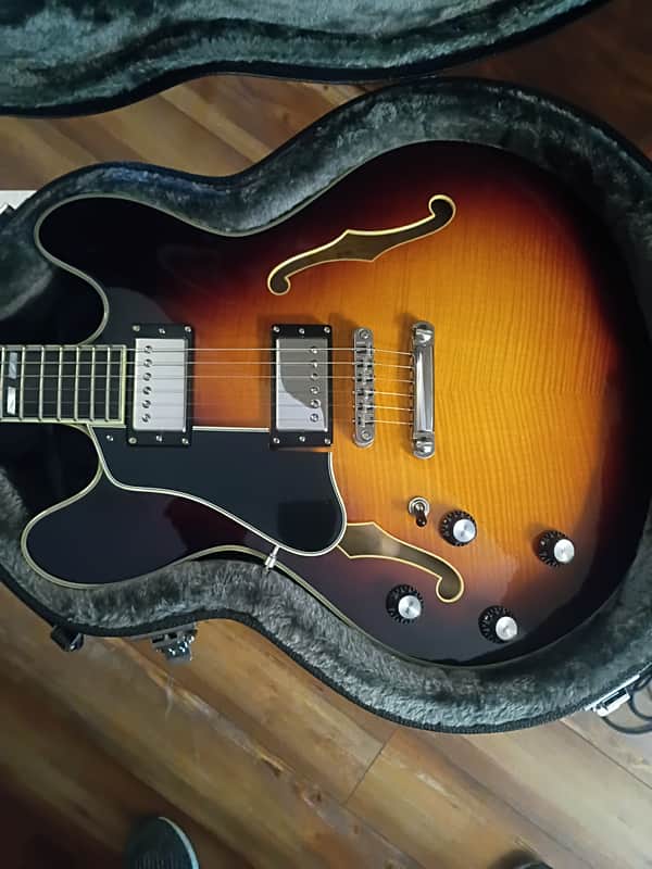 Eastman T486L Thinline Archtop Left-Handed 2019 image 1