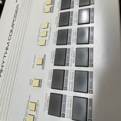 Roland TR-626 Rhythm Composer/Drum Machine (with manual, a power cord, box and 2 guide books) image 9