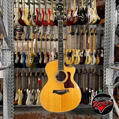 Taylor 614 Ce Grand Auditorium Natural Spruce Top Flamed Maple Back And S ID Es image 2