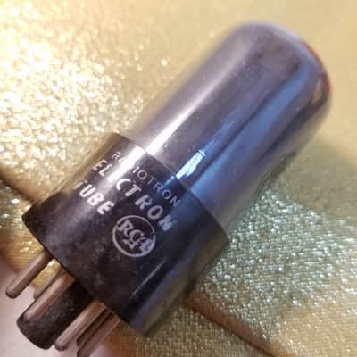 RCA Matched Pair (2) 6SN7GT tNOS AT1000 TESTED Vacuum Tubes greyglass T2 dual triode 1948-1952 image 23