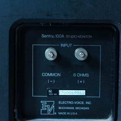 EV Electro-Voice Sentry 100A Studio Monitor Speakers Pair image 7