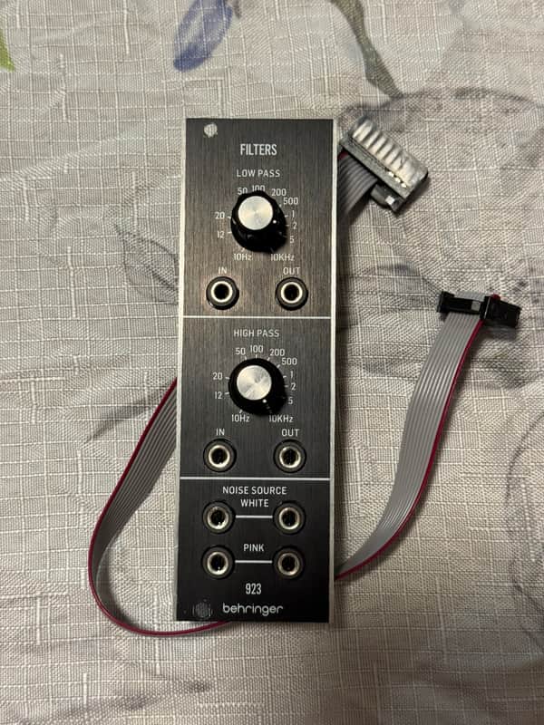 Immagine Behringer 923 Filters Eurorack Synthesizer Module 2020 - Present - Black - 1