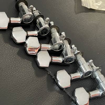 Schaller 6 In Line 1970's Tuners Made In West Germany image 1