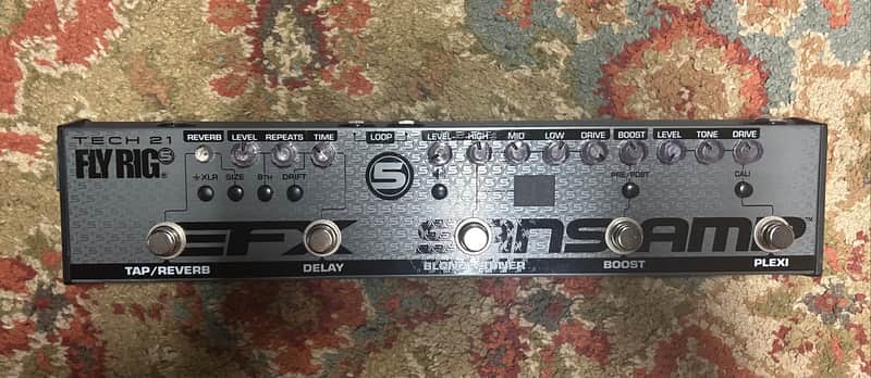 Tech 21 Fly Rig 5 V2 2010s - Silver Bild 1