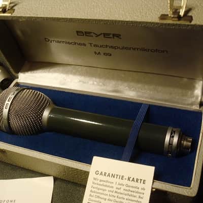 Beyerdynamic M69 ! R A R E ! Vintage 1965 image 2