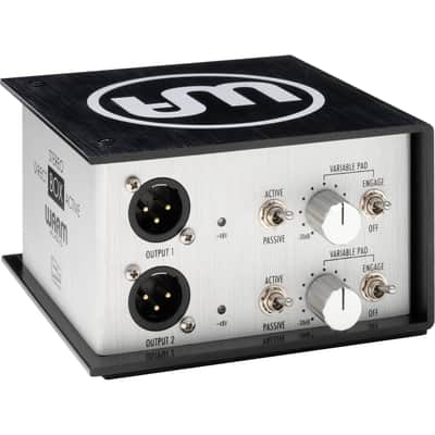 Warm Audio WA-DI-A2 Transformer-Balanced 2-Channel Active Direct Box image 2