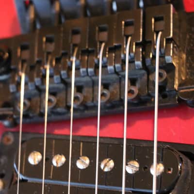 Kramer Stagemaster Custom HSS Flip Flop Red/Pink image 5