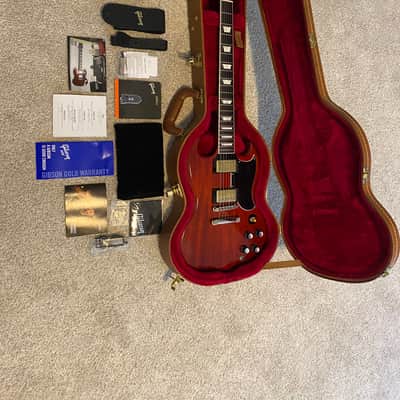 Gibson SG Standard '61 with Stoptail 2019 - Present - Vintage Cherry image 11