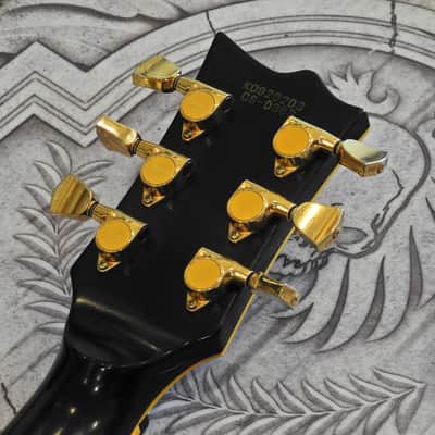 ESP Japan Kiso Custom Shop Eclipse I CTM FT Full Body 2009 - Black image 7