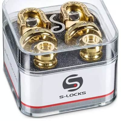 Schaller S- LOCK Strap Locks (Gold) image 1