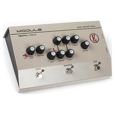 Eden Module Terra Nova Bass Preamp Pedal with Power Supply | Reverb