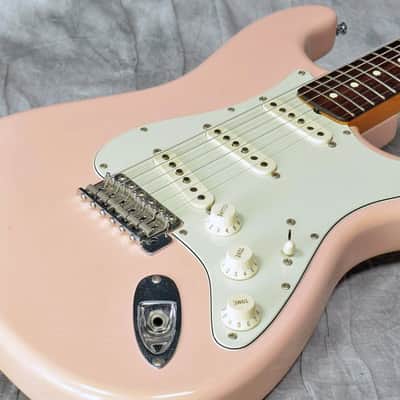 希少_Fender Mexico Stratocaster shell pink Fender Mexico Classic '60s Stratocaster Shell Pink | Reverb