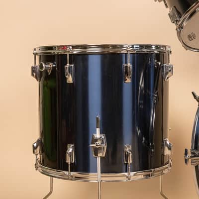 1970s Tama Imperialstar Mars 5LX Midnight Blue Drum Set image 4