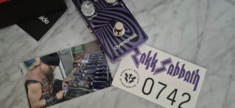MXR WA44ZSSE Wylde Audio Zakk Sabbath Overdrive Special Edition 2026 - Purple