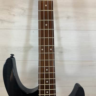 Epiphone Embassy Standard IV Bass Guitar Black Quilted Finish Indonesia 2011 2011 image 4