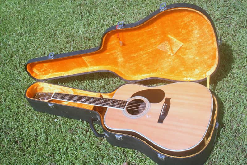 1972 Yairi YW-600 Dreadnought Guitar Jacaranda early time master piece Natural-Bargain Sale image 1
