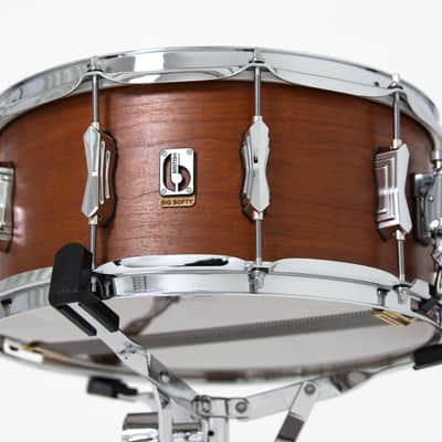 British Drum Company BS-14-65-SN Big Softy Series Cherry & Balsa 6.5" x 14" Snare Drum image 8