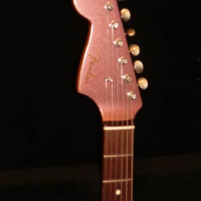 Fender Japan CIJ Q Jazzmaster Reissue Left-Handed MIJ JM66-96L Burgundy Mist MH image 5