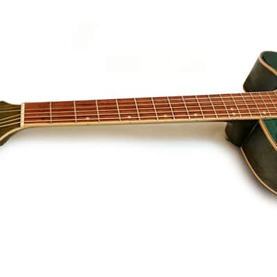 Westfield Electro Acoustic Guitar TF656P Trans Green Burst 2003 image 6