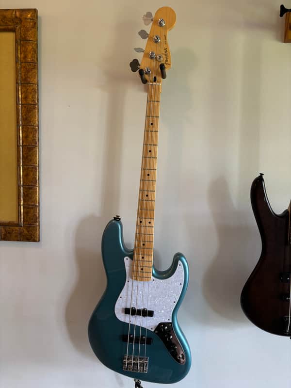 Fender Jazz Bass modified w/ Bartolini pickups - Tidepool image 1