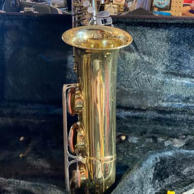 Yamaha YAS-23 Alto Saxophone MIJJapan w/ Case 1990s? - Gold image 3