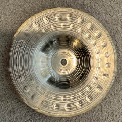 Meinl Generation X 8" Marco Minneman Alien Hats Pair 2000's - Nickel Silver image 5
