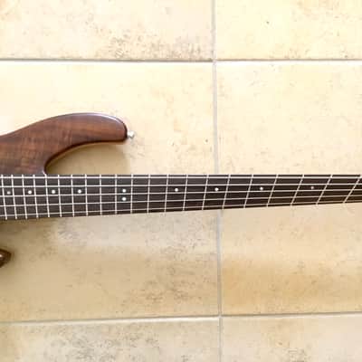 Immagine Little guitar works Torzal twist 5 string thru neck bass 2015 Natural - 3