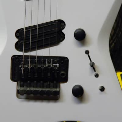 Jackson Professional Warrior Pro 1990 Snow Pearl White Active Electronics image 3