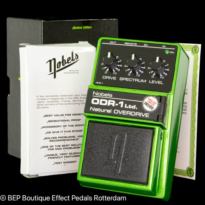 2021 Nobels ODR-1 Ltd. Natural Overdrive Black / Green Sparkle