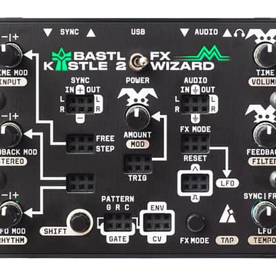BASTL Instruments Kastle 2 FX Wizard Handheld Modular Synthesizer image 1
