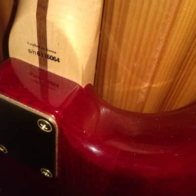 Squier Pro Tone - Crimson Transparent image 7
