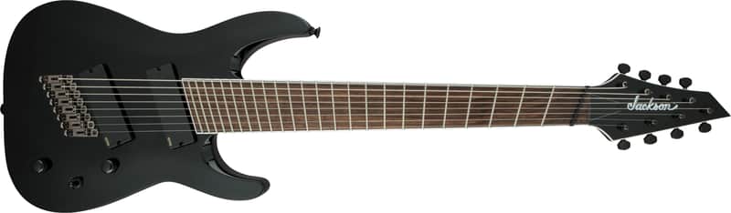 Jackson X Series Soloist Arch Top SLAT8 MS Laurel FB Multi-Scale Gloss Black