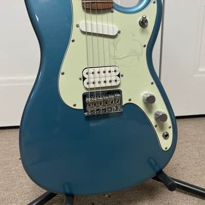 Fender Player Duo-Sonic HS Electric Guitar - Iced Blue Metallic image 2