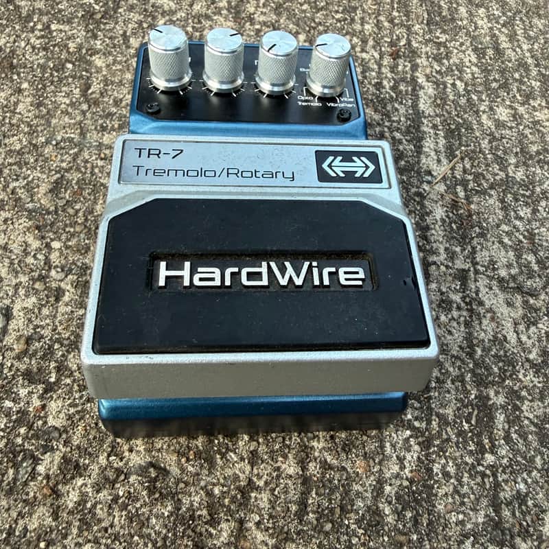 DigiTech Hardwire TR-7 Tremolo/Rotary 2010s - Blue | Reverb