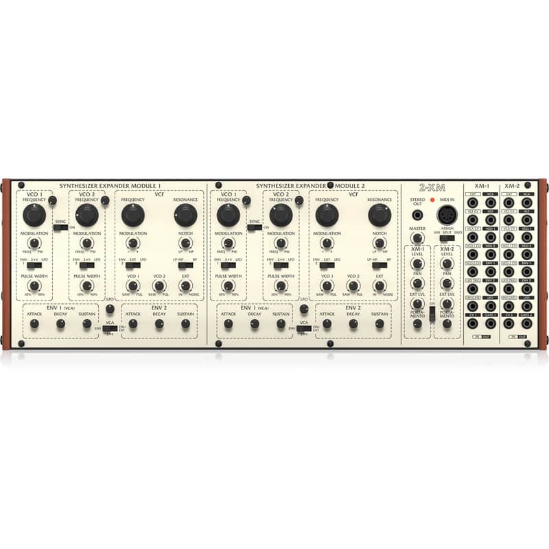 Behringer 2-XM 2-Voice Semi-Modular Analog Synthesizer image 1