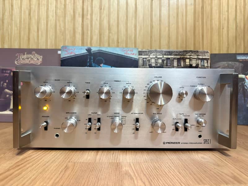 Vintage Pioneer Spec-1 Stereo Preamplifier Multi Voltage image 1