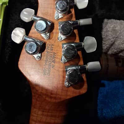 Ernie Ball Music Man John Petrucci Signature JP15-7 2015 - Tiger Eye Quilt image 9