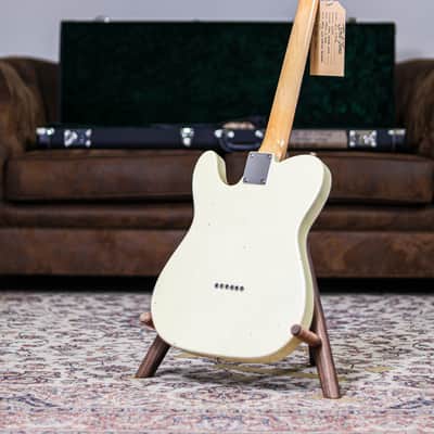 Del-Tone 60's T-style | Aged Vintage White image 2
